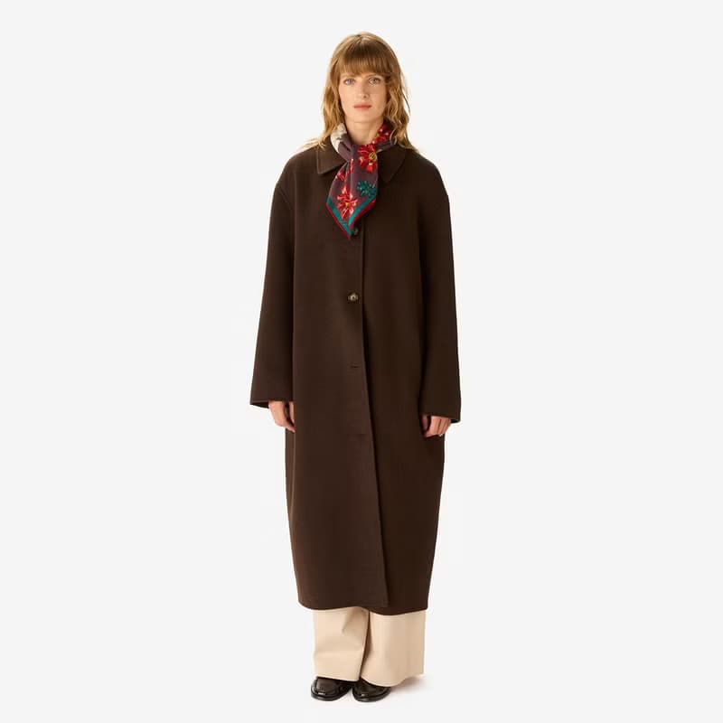 【INOUI EDITIONS】TOUTOU 羊毛方巾70 - 紫