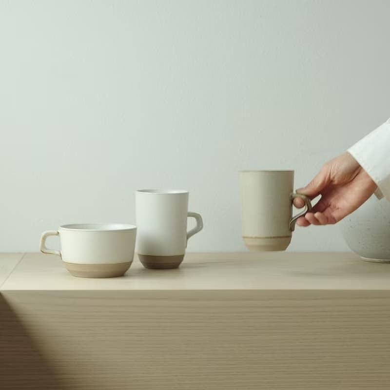 【2件75折】日本KINTO CERAMIC LAB寬口馬克杯400ml / 共4色