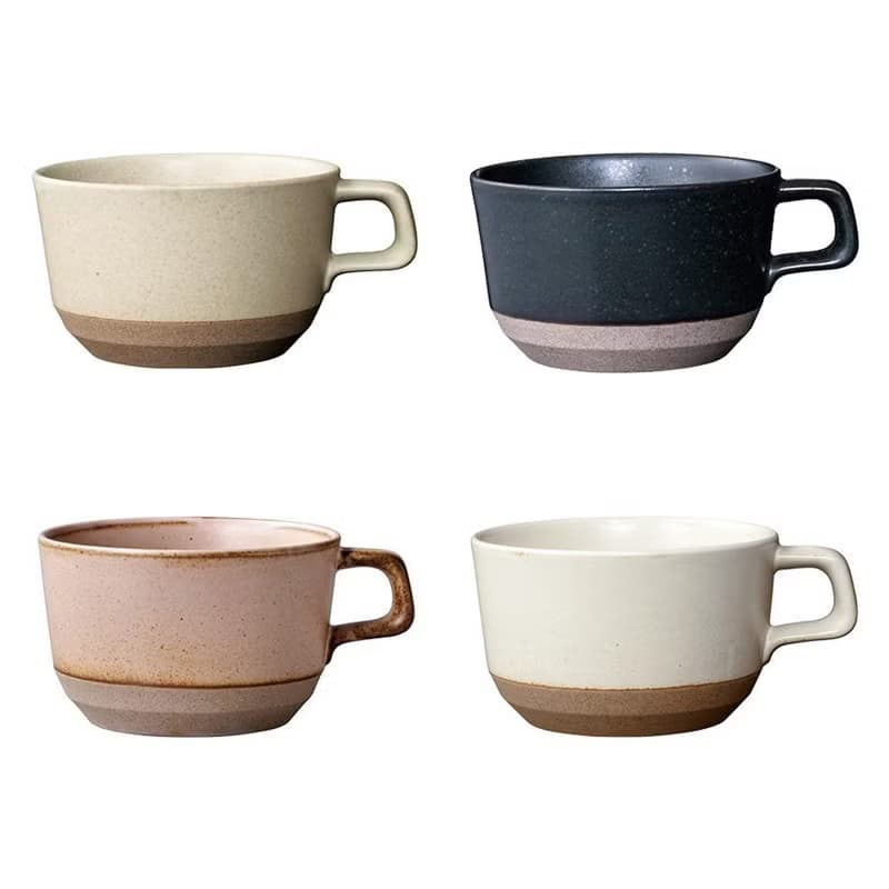 【2件75折】日本KINTO CERAMIC LAB寬口馬克杯400ml / 共4色