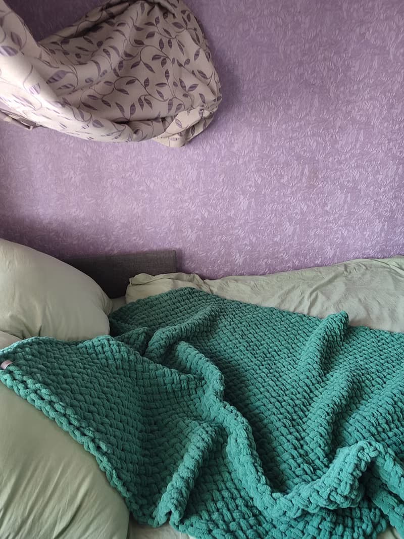 Best gift on Christmas inrterior blanket custom made cozy bedspread