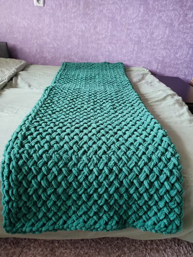 Best gift on Christmas inrterior blanket custom made cozy bedspread