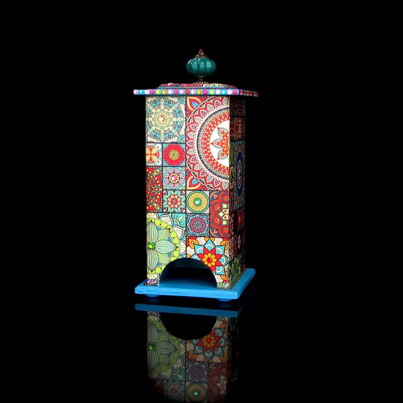 Tea house, Wooden tea box, Tea Party, kitchen decor, housewarming gift