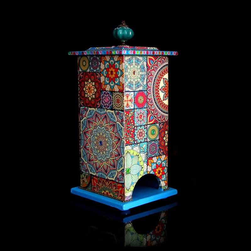 Tea house, Wooden tea box, Tea Party, kitchen decor, housewarming gift