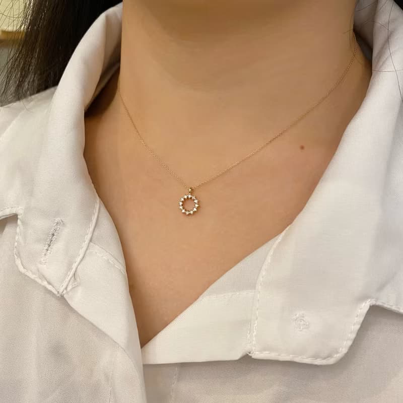 14K | 煦煦陽光_項鍊