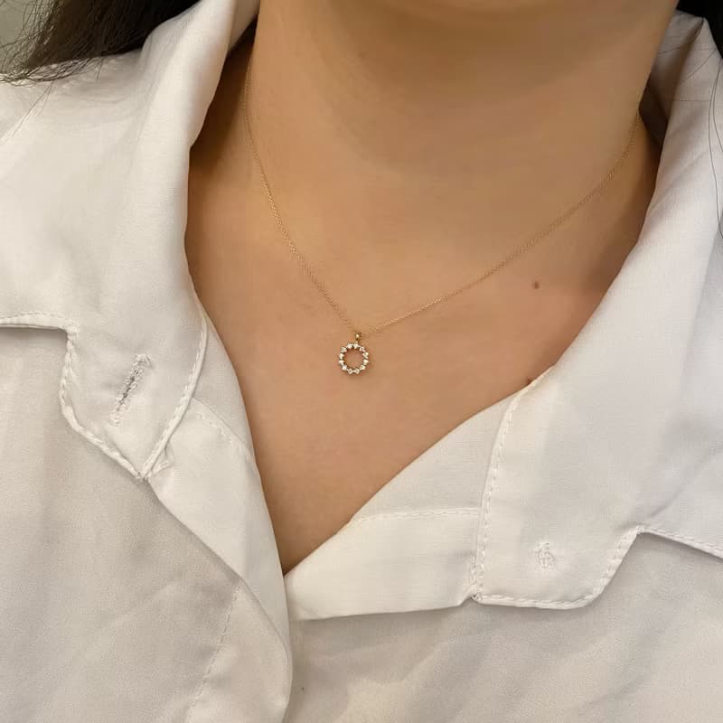 14K | 煦煦陽光_項鍊