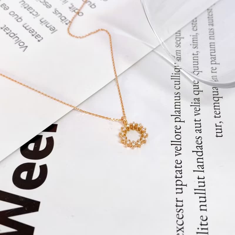 14K | 煦煦陽光_項鍊