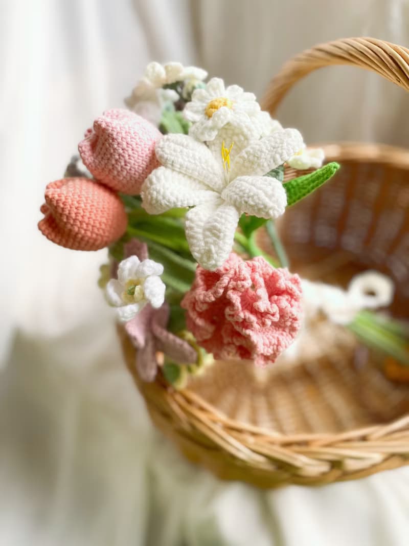 【好日手作】 春日爛漫細緻手工編織花禮求婚花束捧花