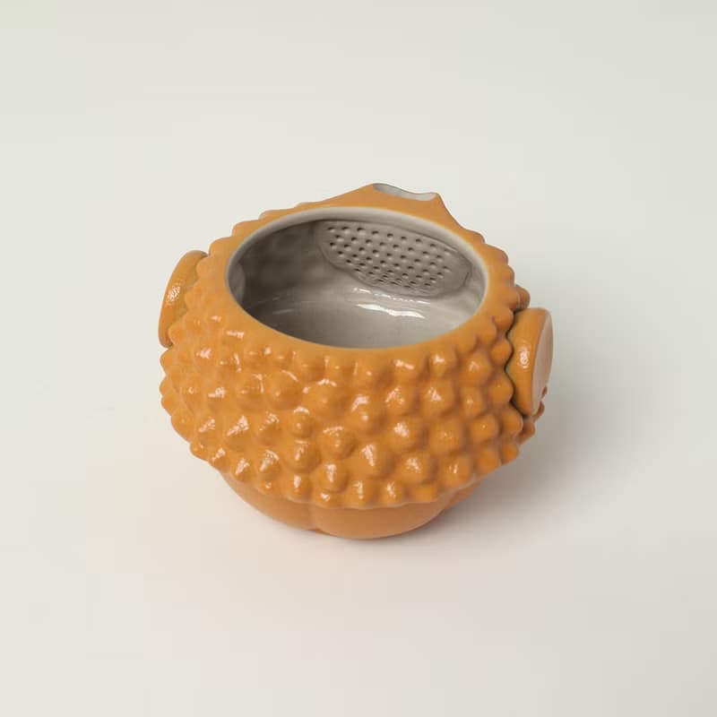 陸寶 榴福禮盒 福氣茶寵 榴槤 茶具組