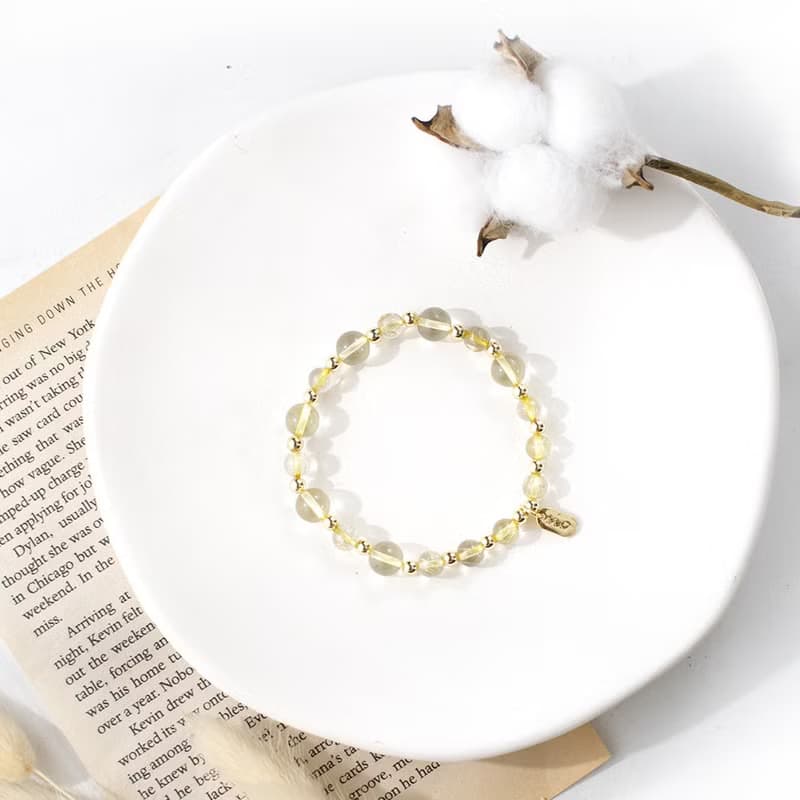 【麥穗-亮金款】黃水晶|金髮晶