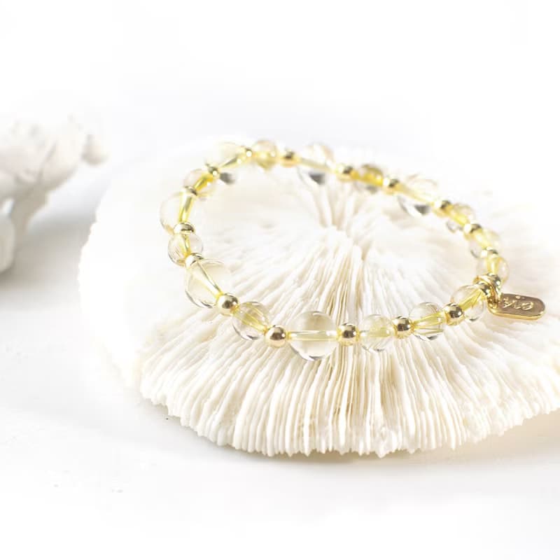 【麥穗-亮金款】黃水晶|金髮晶