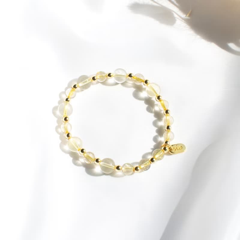 【麥穗-亮金款】黃水晶|金髮晶