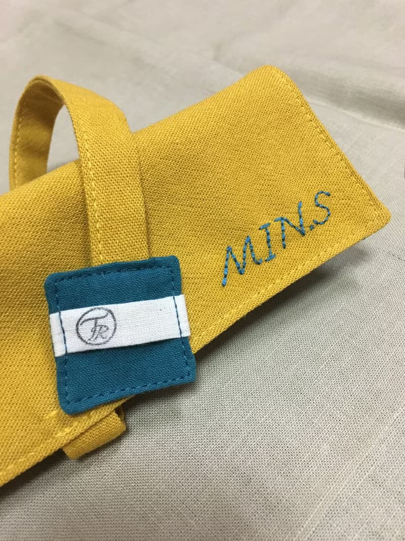 加購商品 英文姓名刺繡 限八字內 餐具包 鑰匙包 收納包 口金適用