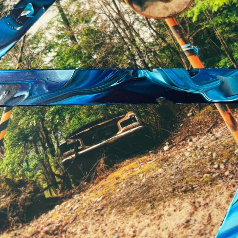 【木製相框】掛畫 - 藍 現代室內設計 簡單