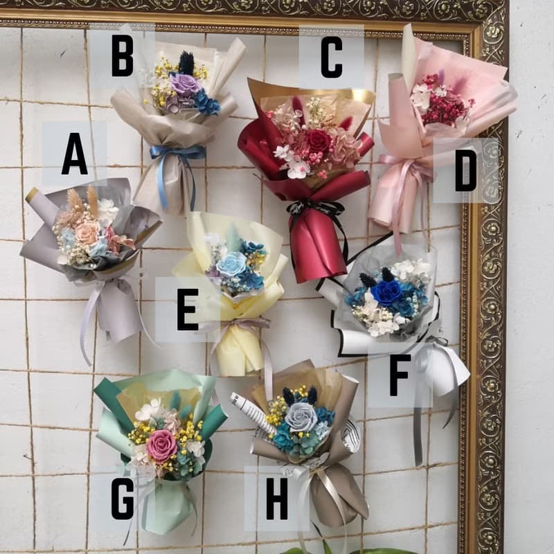 質感花束 母親節 情人節花束 情人節禮物 情人節 女友花束 乾燥花