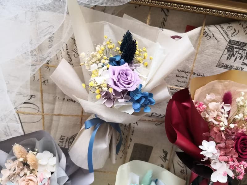 質感花束 母親節 情人節花束 情人節禮物 情人節 女友花束 乾燥花