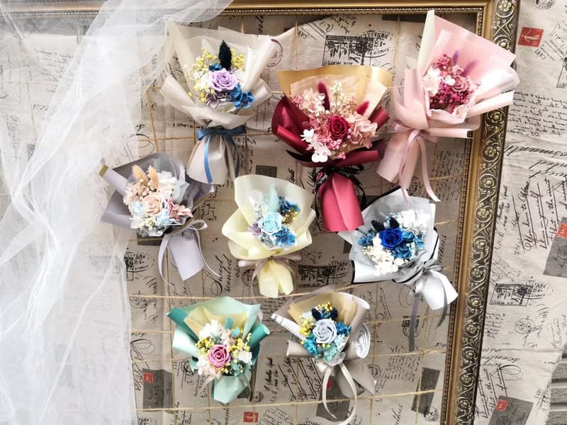 質感花束 母親節 情人節花束 情人節禮物 情人節 女友花束 乾燥花