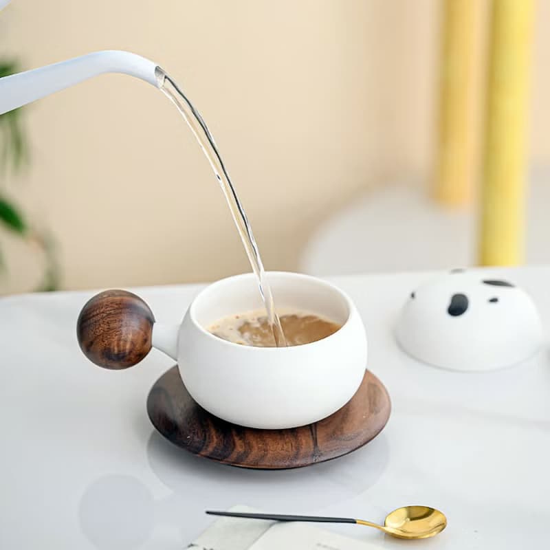 熊貓咖啡杯時尚可愛茶具創意新選擇萌物馬克杯
