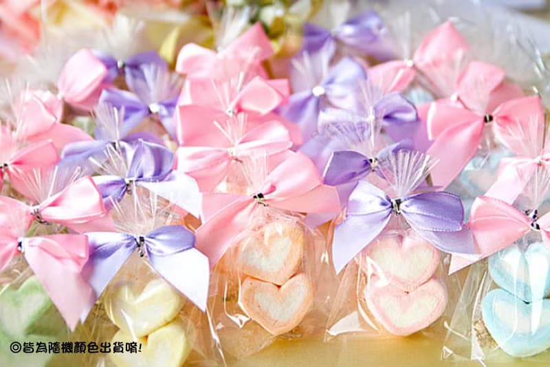 心連心 棉花糖 | 手工喜糖 幼兒園點心 生日派對 工商活動禮贈品
