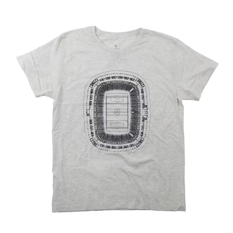 Soccer stadium floor plan design T-shirt Unisex XS ~ XL size Tcollector