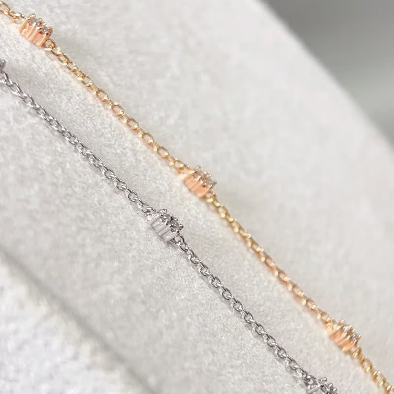 純粹 - 鑲鑽手鍊