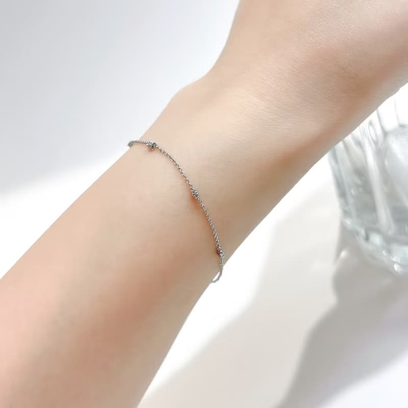 純粹 - 鑲鑽手鍊