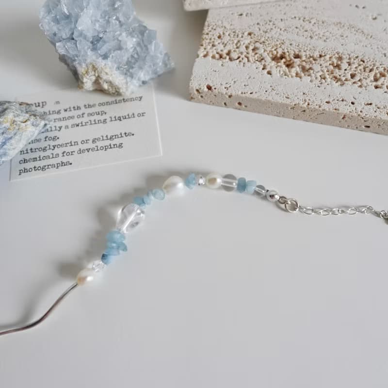 Lily Valley 潺潺流水 | 手工串珠手鍊