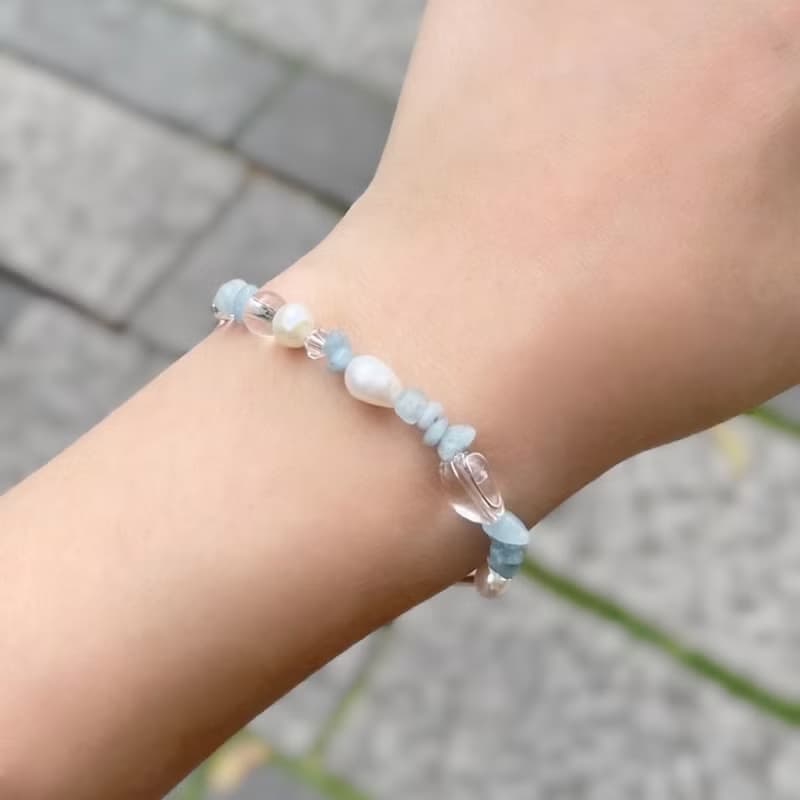 Lily Valley 潺潺流水 | 手工串珠手鍊