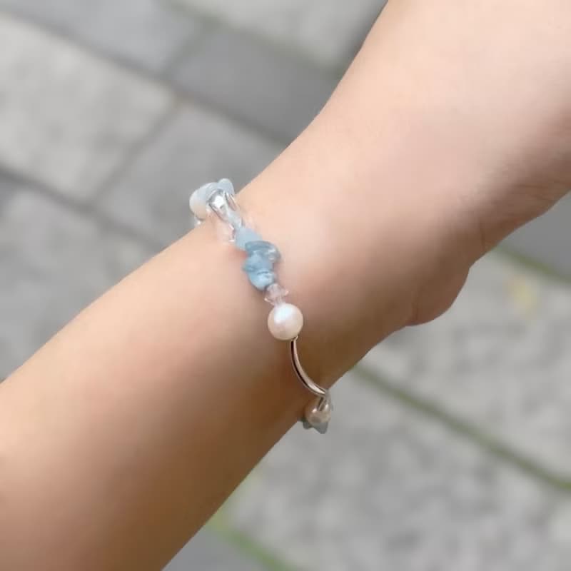 Lily Valley 潺潺流水 | 手工串珠手鍊