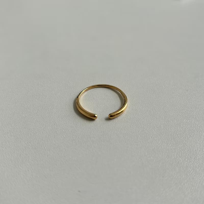戒指 925純銀 wave ring04