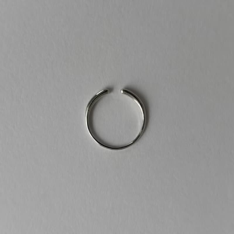 戒指 925純銀 wave ring04