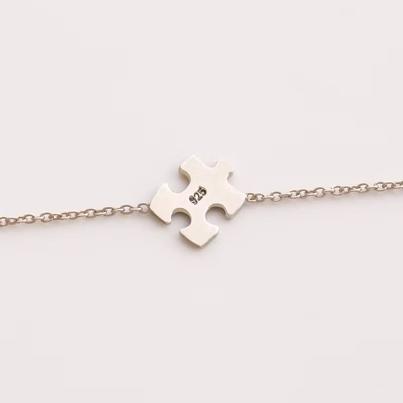 【快速出貨】Puzzle 拼圖手鍊 回憶系列 925 純銀手鍊