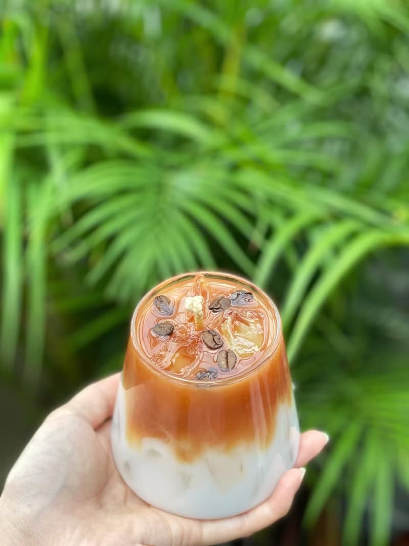 漸層冰咖啡蠟燭 | 手工香氛蠟燭