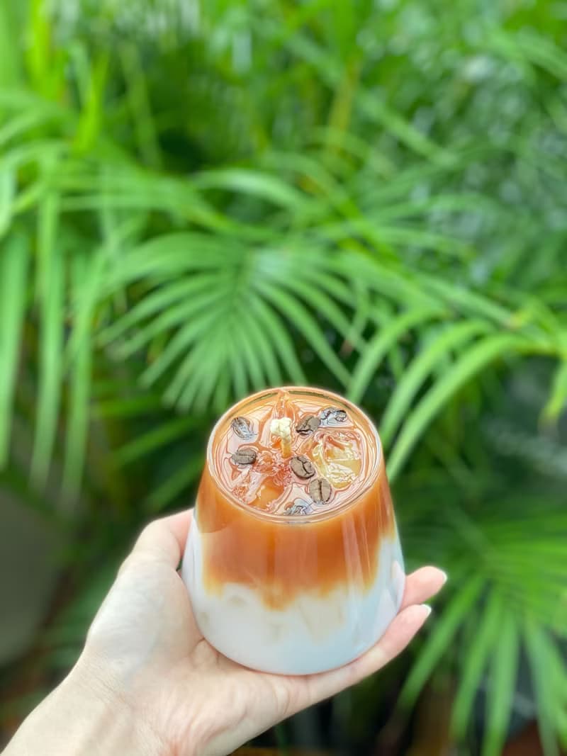 漸層冰咖啡蠟燭 | 手工香氛蠟燭