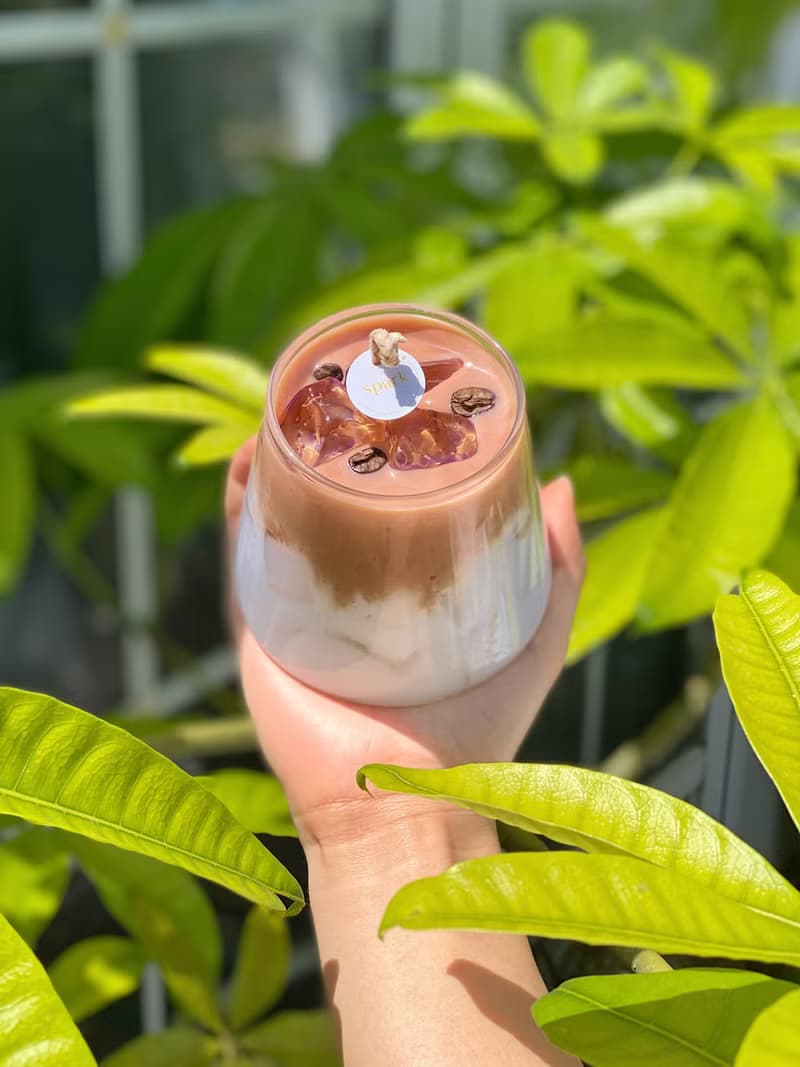 漸層冰咖啡蠟燭 | 手工香氛蠟燭