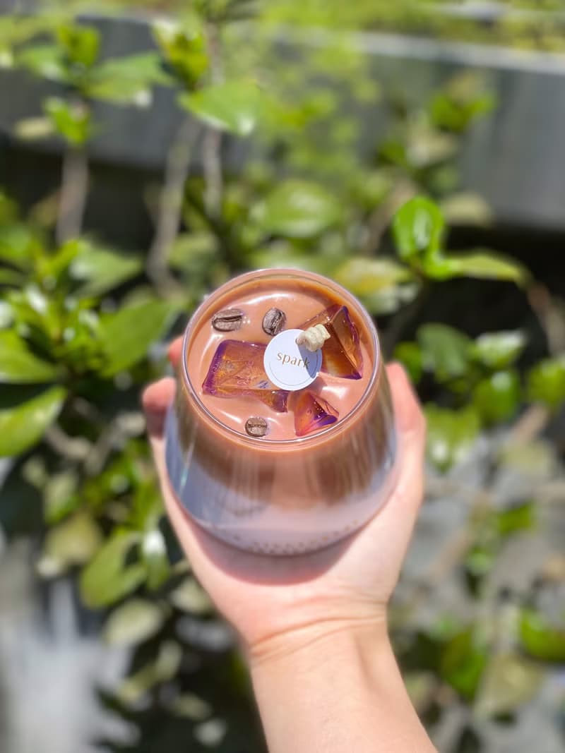 漸層冰咖啡蠟燭 | 手工香氛蠟燭