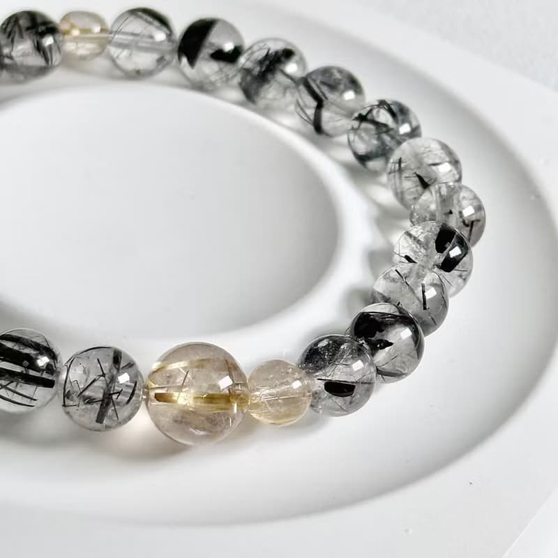 金髮晶。黑髮晶。設計款