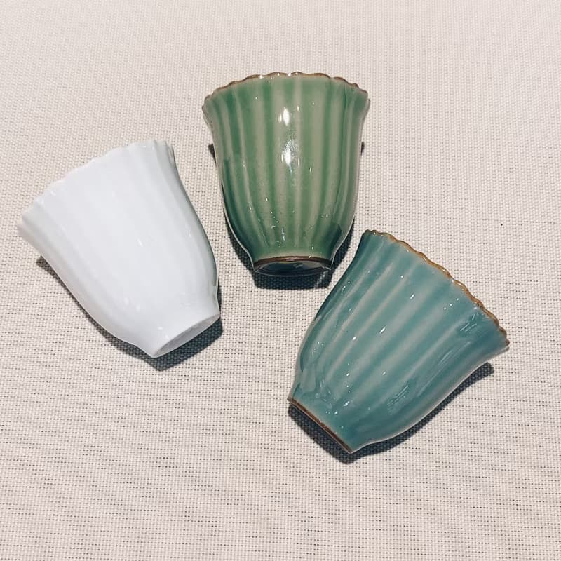 不言美器 菊花 花瓣 杯