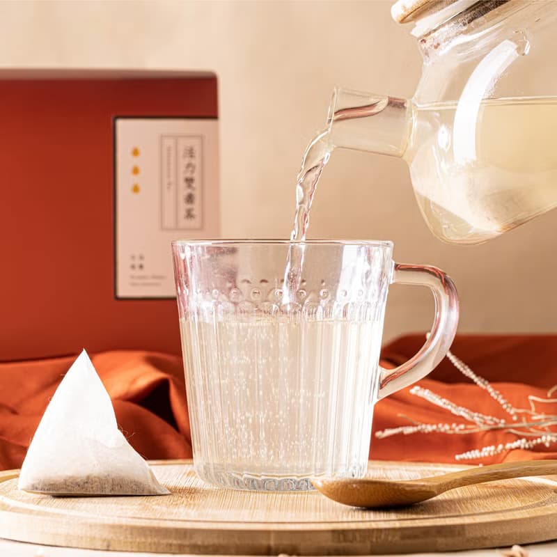 漢方茶 | 活力雙耆茶10入【健康維持】無咖啡因養生茶 黃耆