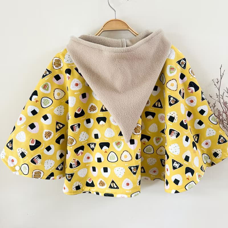 現貨 飯糰黃精靈斗篷 0-4歲