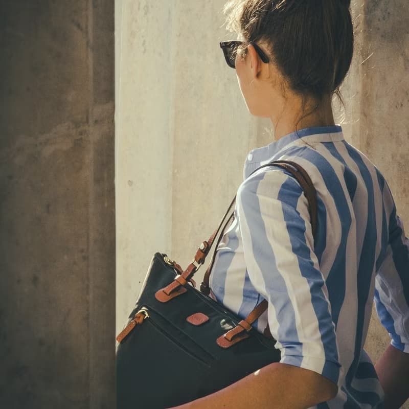 【BRIC' S】X collection 中尺寸 肩背旅行袋(附小側背包) 黑色