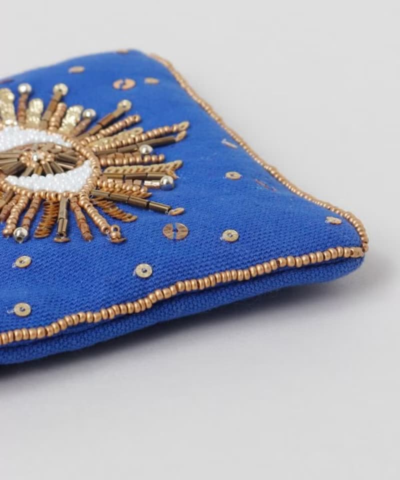 【部分現貨】華麗串珠掌心眸語小物收納包 零錢包 (5色) ICRP5201