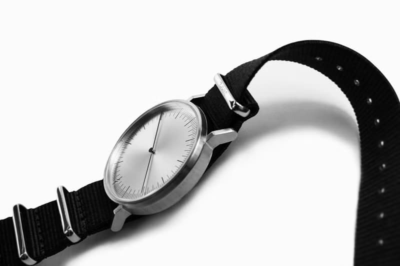 Simpl Watch - Silver Charcoal Nato Set