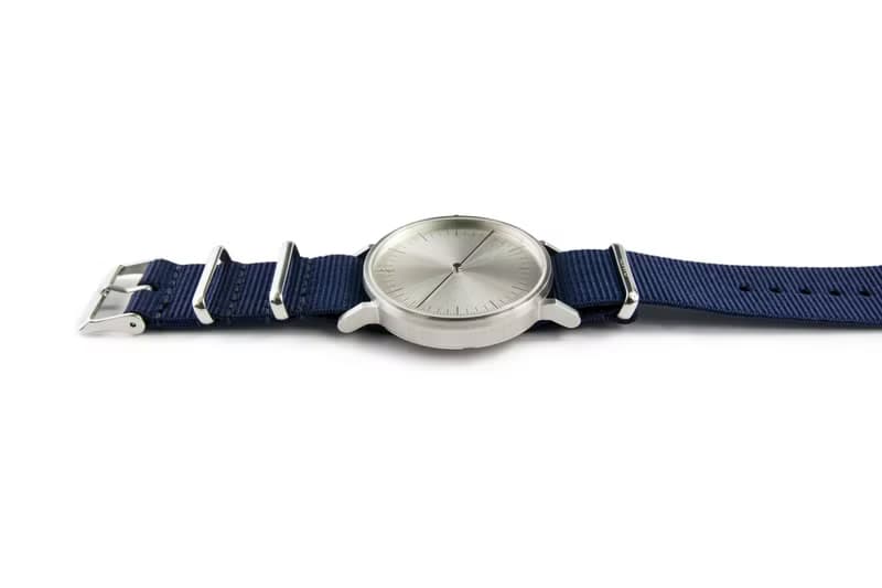 Simpl Watch - Silver Charcoal Nato Set