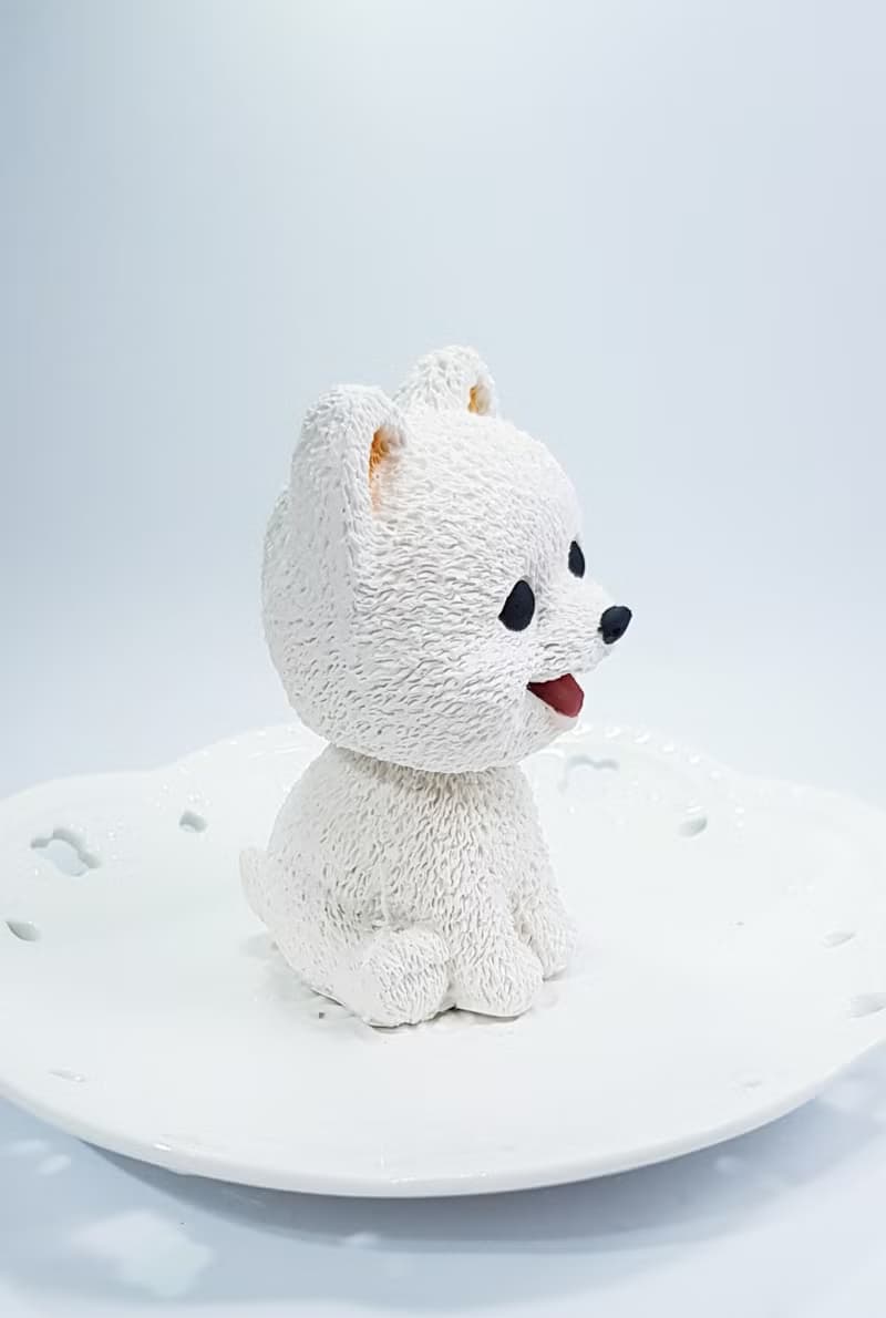 【Miss Feng】立體博美狗擴香石-擴香磚-適合各種節日送禮