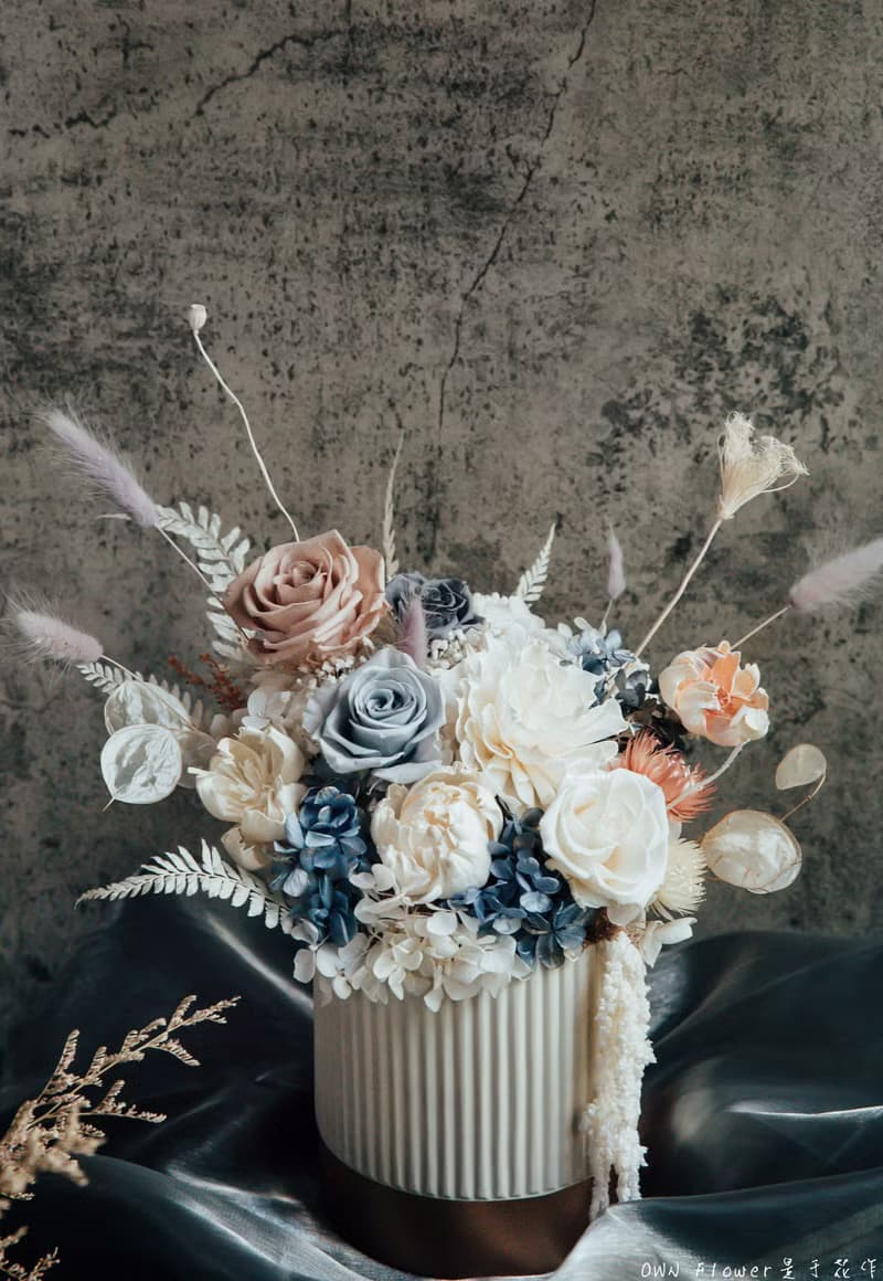 永生桌花/不凋桌花/花禮/盆花/開幕花禮/永生花禮/升遷/喬遷/賀禮