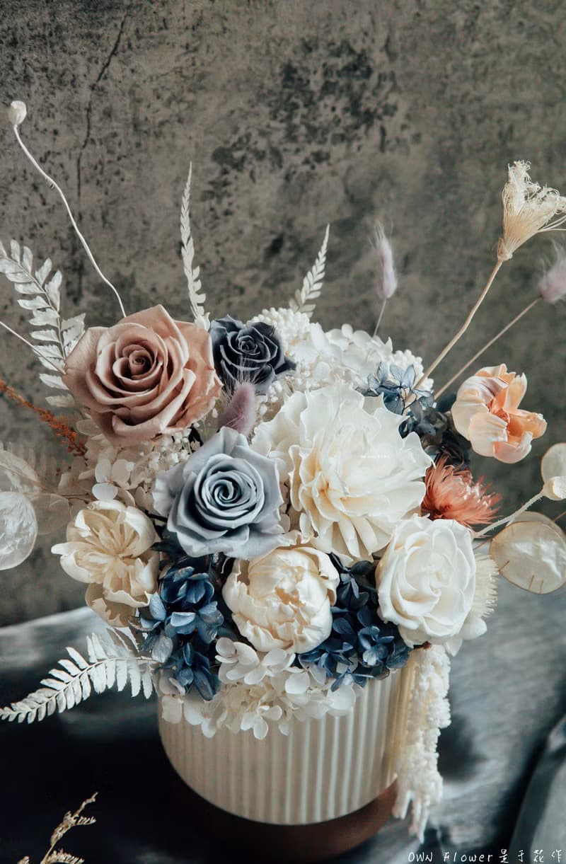 永生桌花/不凋桌花/花禮/盆花/開幕花禮/永生花禮/升遷/喬遷/賀禮