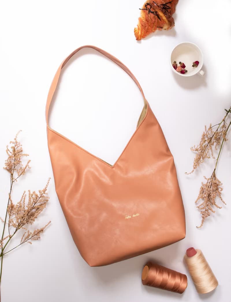 Dafa Dado/香港製造/設計師原創/純素皮革/側背包/手袋/包包