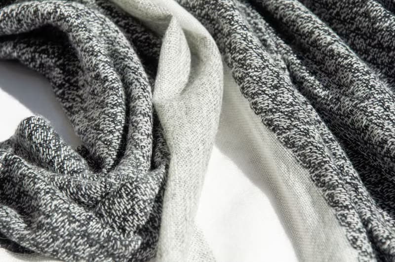 喀什米爾Cashmere 針織圍巾 純羊毛圍巾 手織圍巾 編織圍巾-幾何