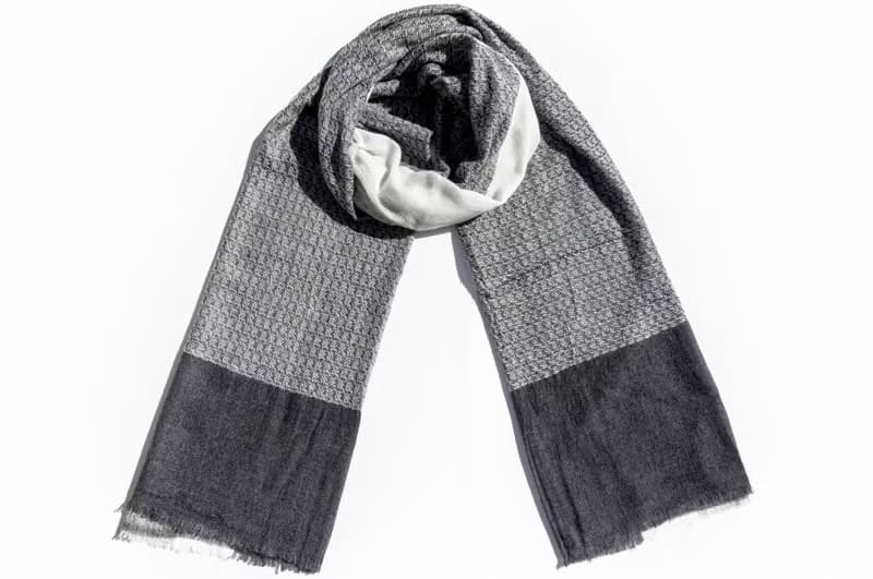 喀什米爾Cashmere 針織圍巾 純羊毛圍巾 手織圍巾 編織圍巾-幾何