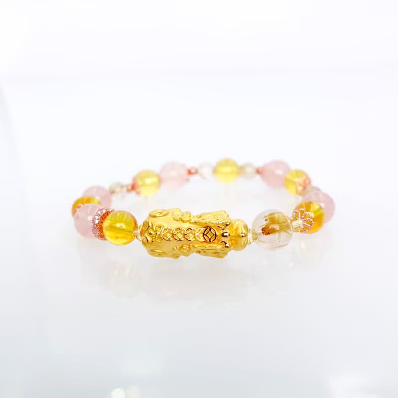 寶麗金珠寶-黃金貔貅造型手鍊